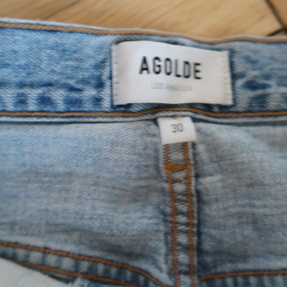 Agolde - Criss Cross Straight Leg - Picture 4 of 8